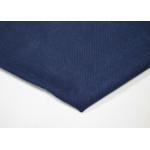 Navy Garment Washed Canvas Fabric Non Harmful Dust And Waste Created