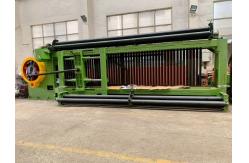 China Hexagonal Mesh Machine Customized 90*127mm Gabion Mesh for Coal Mine Safety supplier
