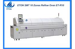 China Reflow oven machine Temperature control method PID+SSR with 10 heating zones supplier