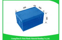 China Nestable Collapsible Storage Boxes With Lids , Standard Plastic Shipping Crates supplier