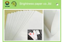 China Grade AA C2s Glossy Poster Paper , Glossy Brochure Paper For Inkjet Printers supplier