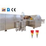 Automatic Ice Cream Cone Production Line Rolled Sugar Cone Machine for sale
