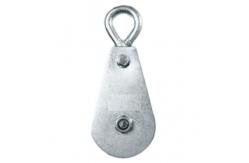 China Galvanized Mini Pulley Block Mini Snatch Block 50kg To 300kg supplier