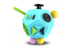 China 12 Sided Stress Relief Fidget Toys Cube For Children Adults supplier
