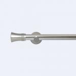 Aluminum Alloy Chef Hat Finial 1.8-Meter Pole Curtain Rod For Hotel or Cafe for sale