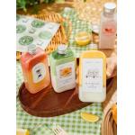 400ml Biodegradable Plastic Juice Bottles Boba Tea Container
