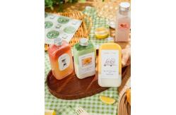 China 400ml Biodegradable Plastic Juice Bottles Boba Tea Container supplier