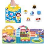SGS Children'S Creative Sticker Book OffSet Printing For Education