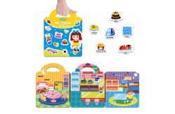 China SGS Children'S Creative Sticker Book OffSet Printing For Education supplier