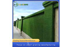 China OEM Environmental Fake Green Grass Fence For Privacy Protection supplier