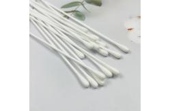 China 6inches Cotton Applicator With Solid Handle Disposable Sampling Swab Customize Accept supplier