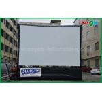 Inflatable Backyard Movie Screen Outdoor Inflatable Movie Screen Oxford Cloth Material WIth Frame For Projection for sale