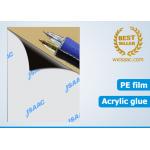 Protective film with acrylic glue for stainless steel mirror finish for sale