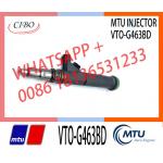 Diesel injector X52407500053 52400017 23526589 for VTO-G463BD MTU4000 fuel injector for hinery for sale