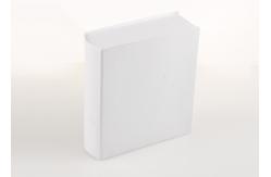 China Custom Packaging Recycled Paper Gift Boxes White Book Shaped Gift Box Packaging supplier