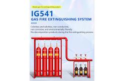 China Ig541 Fire Suppression System N2 Pipe Line Fire Extinguisher for Server Room supplier