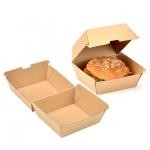 Eco-Friendly Customized Burger Box Recyclable Corrugated Leather for Nuts Kernels for sale