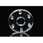 High Temperature Resistance Quartz Tube Flange For Chemical Industry Electric Light Source for sale