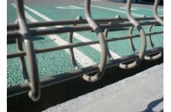 China HGMT Square Post Galvanized Double Loop Wire Fencing supplier