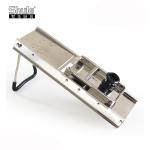 304 SS Manual Mandolin Kitchen Tool LFGB With 3 Removable Cutters