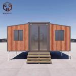 20FT Premade Houses PVC Sliding Window EPS Sandwich Panel More Than 20 Years Lifespan for sale