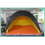 Outwell Air Tent Durable Inflatable Camping Tent Black Outside Yellow Inside Customized for sale