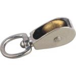 DR-0173Z Zinc Alloy Swivel Die Cast Pulley Single Wheel Swivel Eye Pulleys for sale
