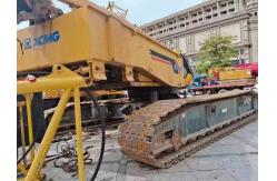 China 2018 XCMG 100T Crawler Crane XGC100 With 1900 Working Hours In Stock supplier