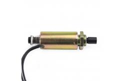 China DC 12V 24V Tubular Open Frame Push Pull Linear Solenoid supplier