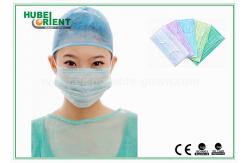 China 9*18cm Double Elastic Earloops Disposable Face Mask supplier