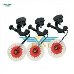 Heidelberg SM74 White Wheel Brush Support Printing Parts OEM Available Metal Parts for sale