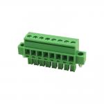 3.5MM 3.81MM Pitch Plug In Terminal Block 300V 8A HQ15EDGKBM for sale