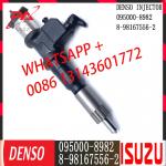 Genuine and new fuel injector 095000-8980 095000-8981 095000-8982 8-98167556-2 for ISUZU 6WG1 Engine for sale