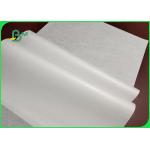 Width 76cm Grease Proof Paper 40gsm MG Coated Tear Resistance For Packing