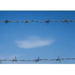 Use of prison walls PVC Coated /Galvanized Barbed Wire Coils fence for sale