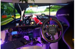 China PC Rig Simulator Racing Game Machine Steer Wheel With Pedal supplier
