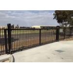 Powder Coated 4x8 Wrought Iron Fence Panels , Wrought Iron Fence Gate for sale
