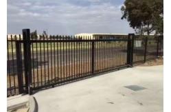 China Powder Coated 4x8 Wrought Iron Fence Panels , Wrought Iron Fence Gate supplier