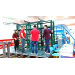 Blue / Green Mould Storage Racks With Crane Drawer Type L3100 * W600 * H2000MM for sale