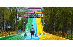 China Racing Water Slide Adventure Ride For Families And Friends With Exciting Twists supplier