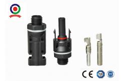 China Copper Plated watertight IP67 Solar Panel Connectors for mounting system supplier