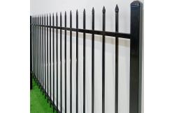 China Anti Rust Backyard Tubular Metal Fence Customization supplier