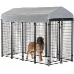 Pet 8 X 4 X 6ft Heavy Duty Dog Kennel Panels Outdoor Galvanized Welded for sale
