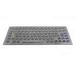 Stainless Steel 12 Function Keys Panel Mount Keyboard IP65 Vandal Proof For Machine for sale