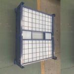 Powder Coating Foldable Collapsible Pallet Cage With Wheels And Handles