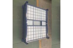 China Powder Coating Foldable Collapsible Pallet Cage With Wheels And Handles supplier