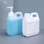 Plastic Square Barrel Jerry Can With Screw Lid Material Thickened Container 1L Supplied for sale