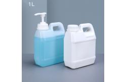 China Plastic Square Barrel Jerry Can With Screw Lid Material Thickened Container 1L Supplied supplier