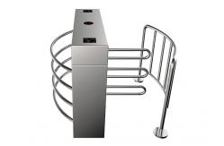China Integrated Security Half Height Turnstile U Shape Wing Access Control System supplier