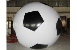 China Inflatable advertising balloon / inflatable giant helium sphere / flying football balloon supplier